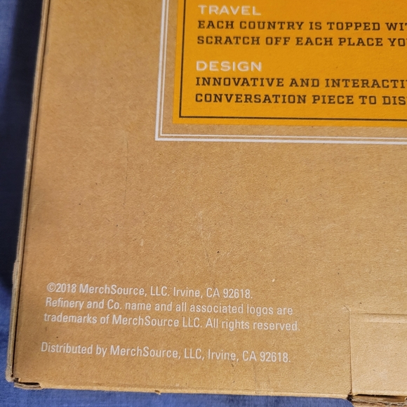 NOB World Travels Scratch Globe Heritage Collective - Picture 6 of 8